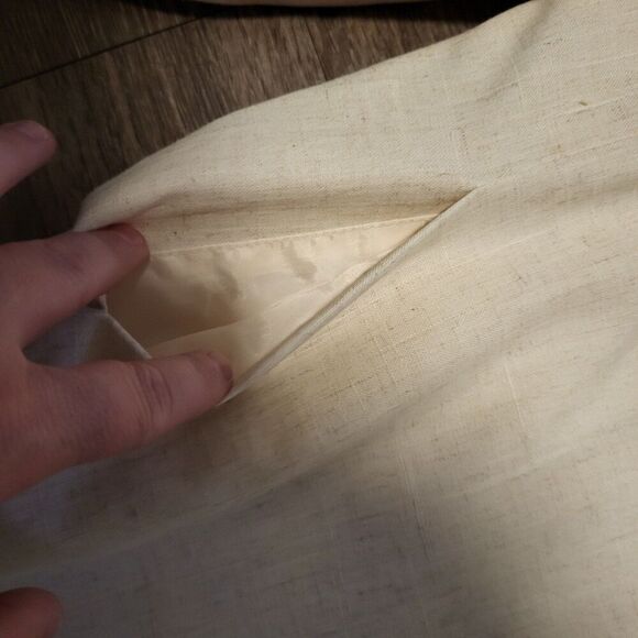 NEW NWT Sag Harbor Linen Style Women's Suit Jacket Blazer Size 16 - Picture 5 of 9